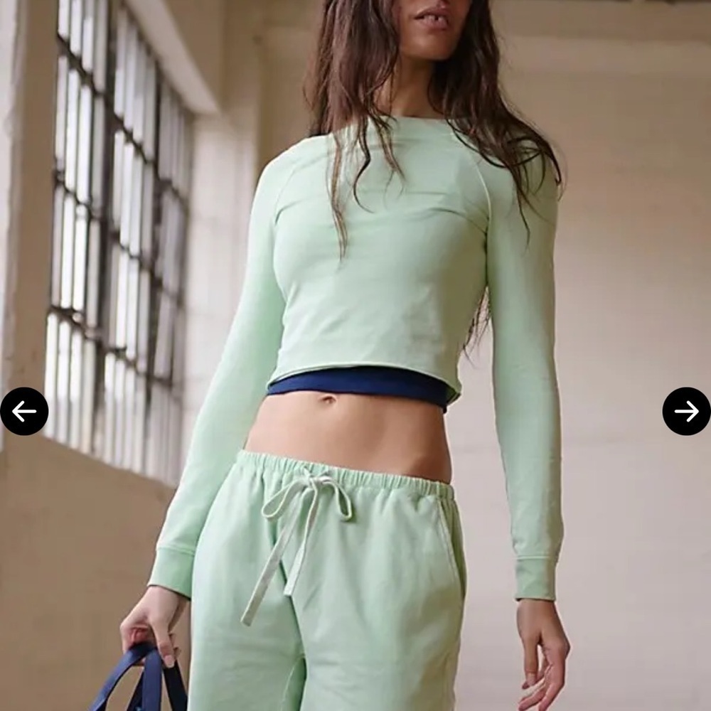 NWOT FREE PEOPLE Hot Shot Easy Set - Cactus